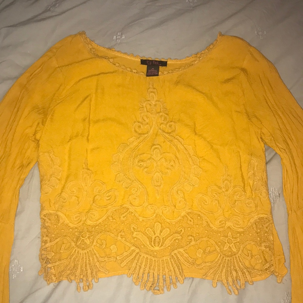 Yellow long sleeve